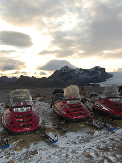 snowmobile iceland